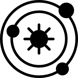 sistema solar Ícone