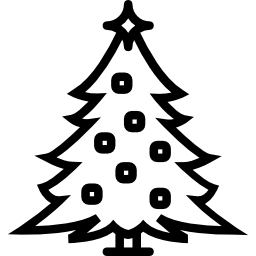 sapin de noël Icône