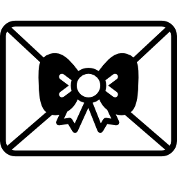 Christmas card icon