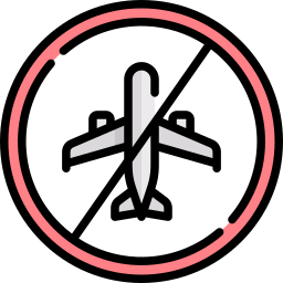 No flight icon