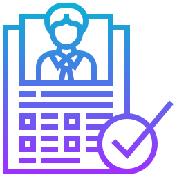 formulaire d'évaluation Icône