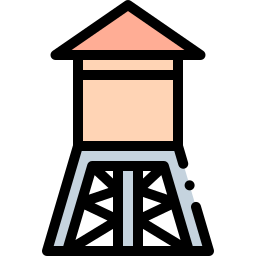 Water tower icon