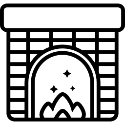 Fireplace icon