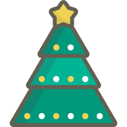 sapin de noël Icône