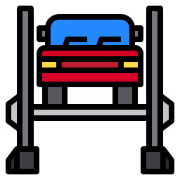 Car lifter icon