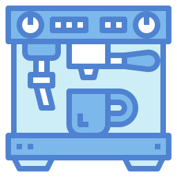 Coffee machine icon