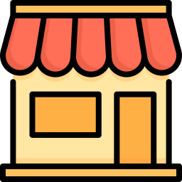 Shopping store icon