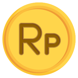 indonesische rupiah icon