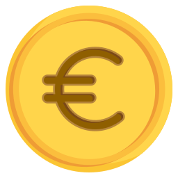 Euro sign icon