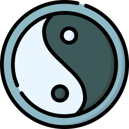 ying yang Icône