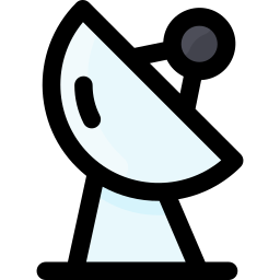 Satellite dish icon