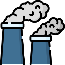 Air pollution icon