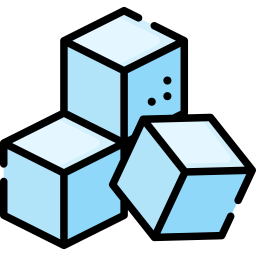 Sugar cube icon