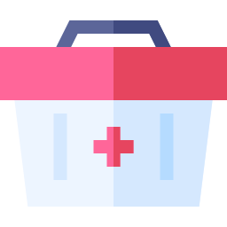 Medical box icon