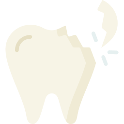 Сломанный зуб иконка