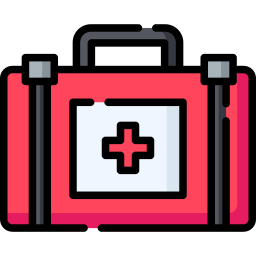 First aid kit icon