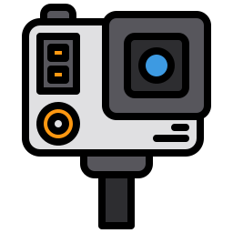 Action camera icon