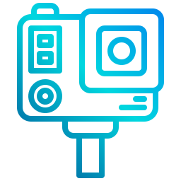 Action camera icon