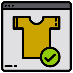 Online shop icon