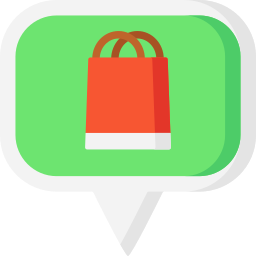 Shopping center icon