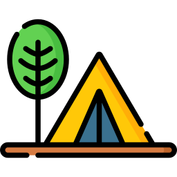 camping zelt icon