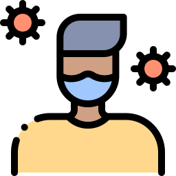 Medical mask icon