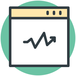 Web analysis icon