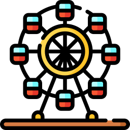 Ferris wheel icon