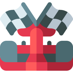 Racing car icon