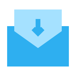 Inbox mail icon