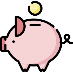 Piggy bank icon