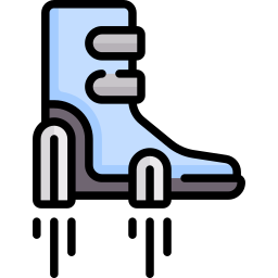 Flying shoes icon