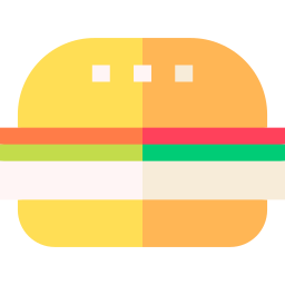 tofu burger icon