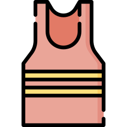 Sleeveless shirt icon