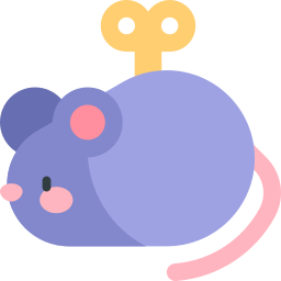 Mouse toy icon