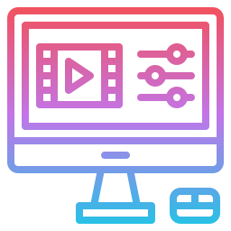 Video editing icon