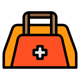 First aid kit icon