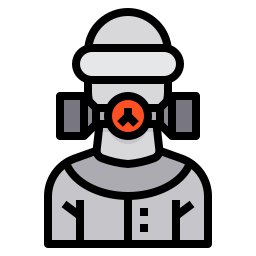 Gas mask icon