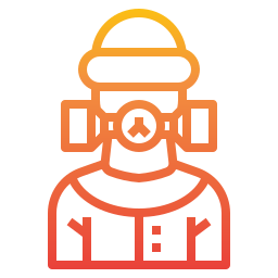 Gas mask icon