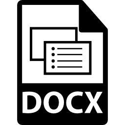 Формат файла docx иконка