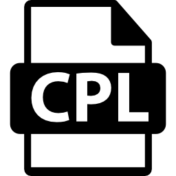 formato de arquivo cpl Ícone