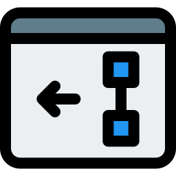 Left arrow icon