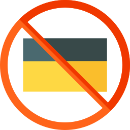 No credit card icon