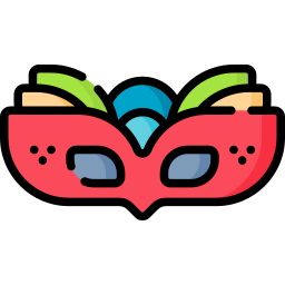 Carnival mask icon