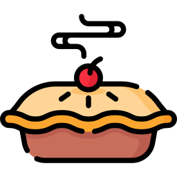 Apple pie icon