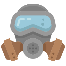 Gas mask icon