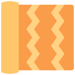 Yoga mat icon