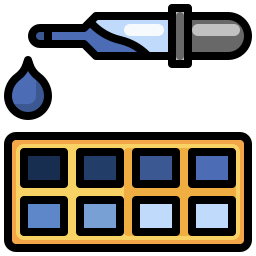 Color palette icon