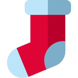 Christmas sock icon