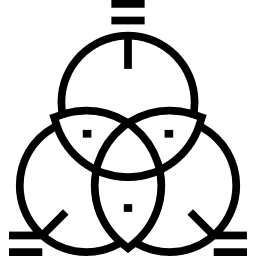 diagramme circulaire Icône